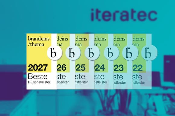 iteratec zum sechsten Mal als bester IT-Dienstleister ausgezeichnet